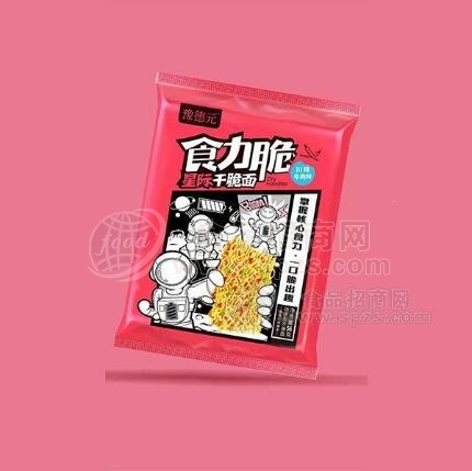 豫德元食力脆星际干脆面川辣牛肉味