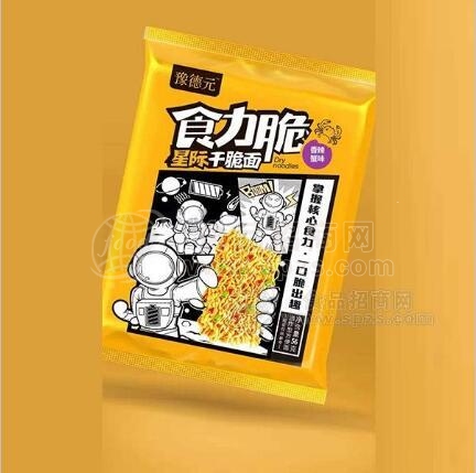 豫德元食力脆星际干脆面香辣蟹味