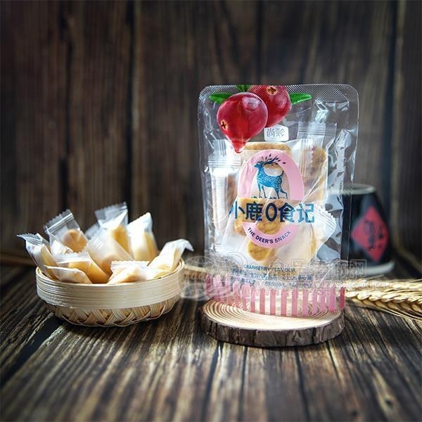 小鹿0食记蔓越莓味