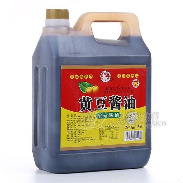 青云山手工黄豆酱油2L 青云山手工黄豆酱油2L