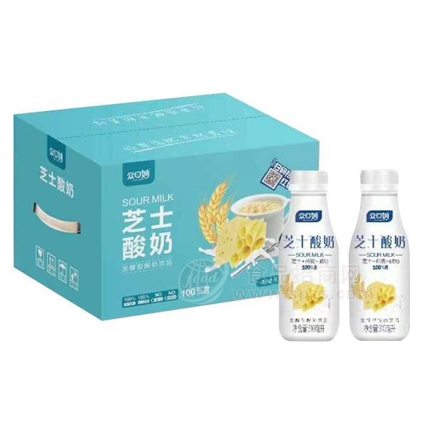 众口妙发酵酸奶口感香醇