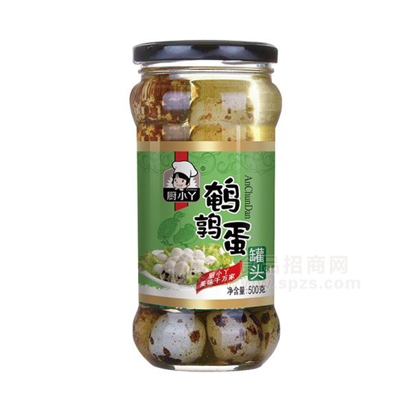 厨小丫鹌鹑蛋罐头蛋制品招商500g