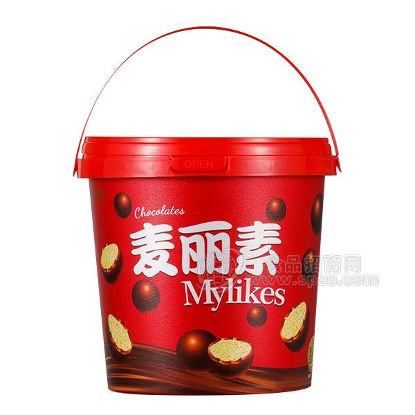 桶装麦丽素 巧克力制品 休闲零食 糖果巧克力代理招商