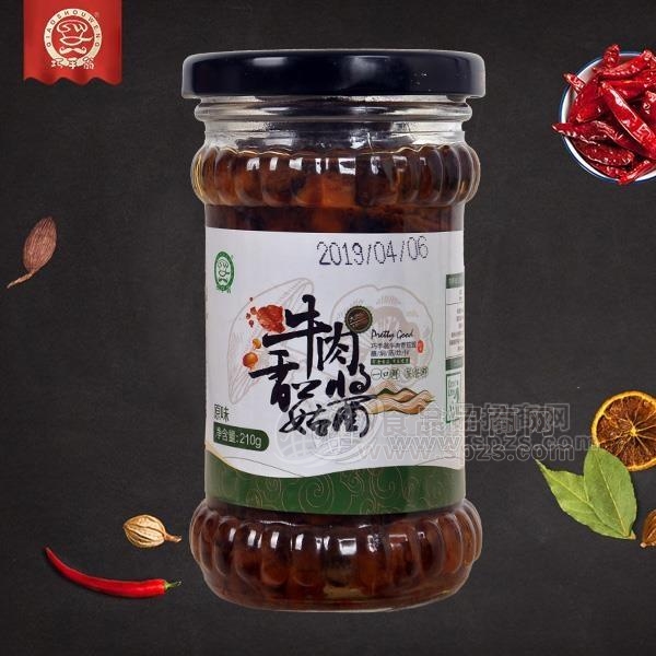 巧手翁香菇牛肉酱 巧手翁香菇牛肉酱