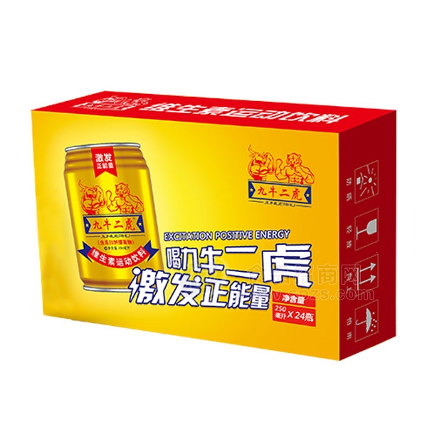 九牛二虎维生素运动饮料250mlx24瓶