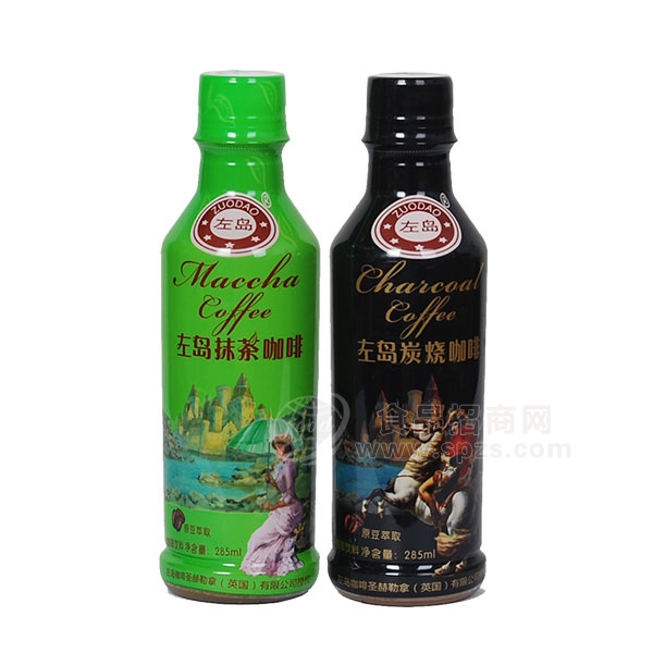 左岛醇香拿铁咖啡饮料285ml