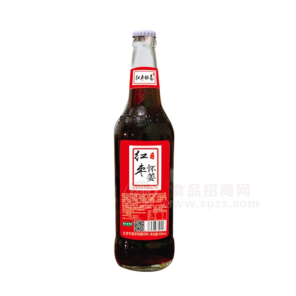 安江凌红枣怀姜饮料500ml