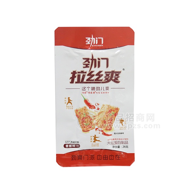 劲门拉丝爽香辣味26g 拉丝蛋白 豆制品