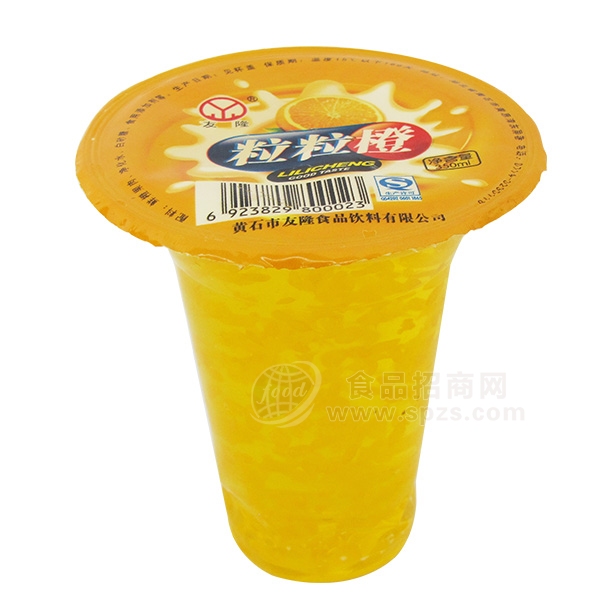 友隆 粒粒橙果汁350ml