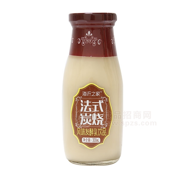 海沂之家  法式炭烧 风味发酵乳饮品 300ML