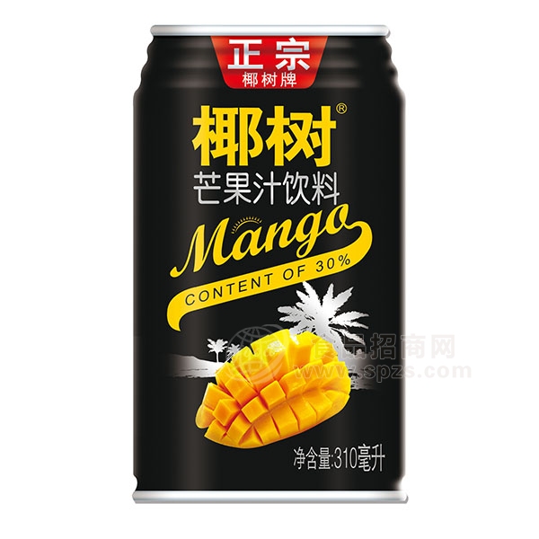 椰树芒果汁饮料310ml