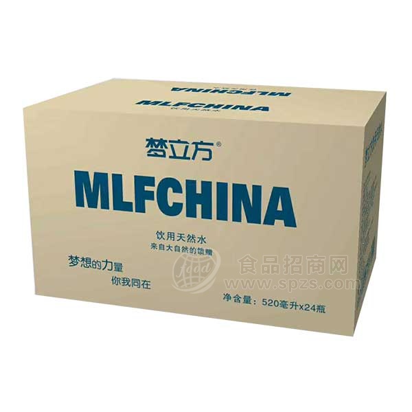 梦立方饮用天然水饮品520mlx24瓶