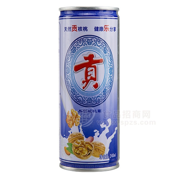 天然贡核桃 果仁核桃露 240ml