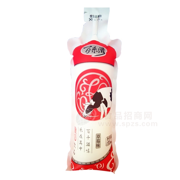 百乐滋 酸奶饮品草莓味180ml