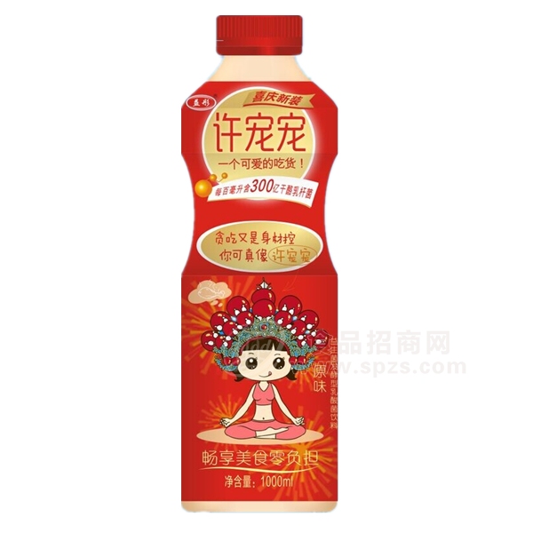 益彤 许宠宠 乳酸菌饮料 1000ml