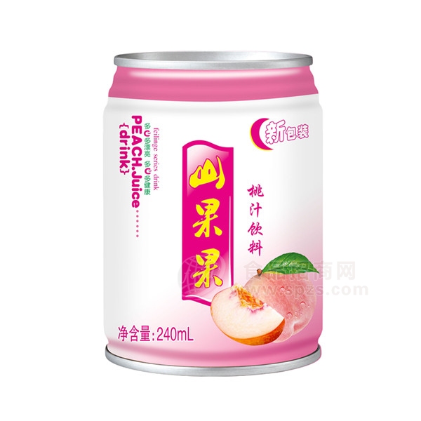 山果果桃汁饮料 240ml