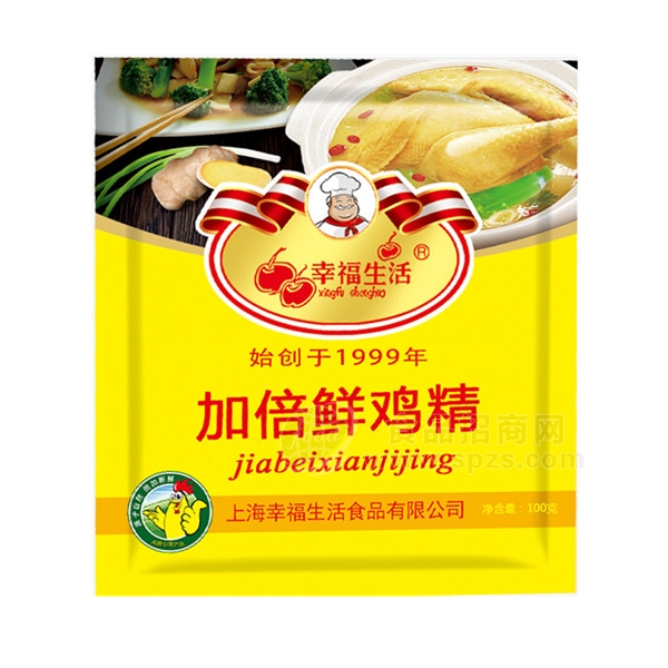 幸福生活 加倍鲜鸡精100g