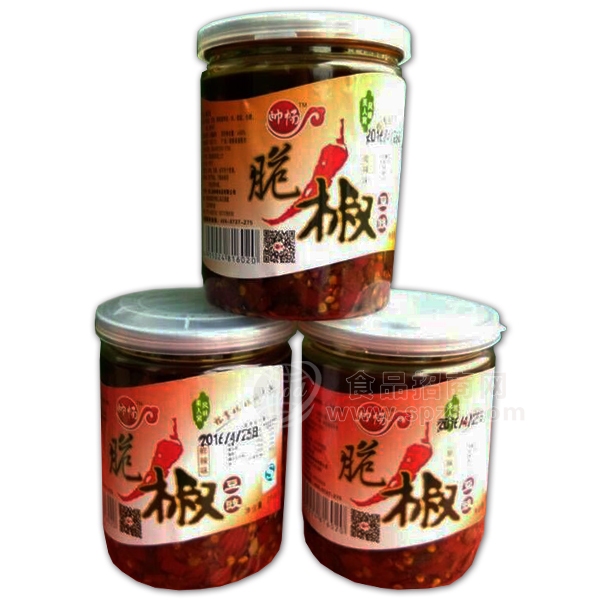 帅畅 脆椒豆豉 豆制品 酱类 调味品