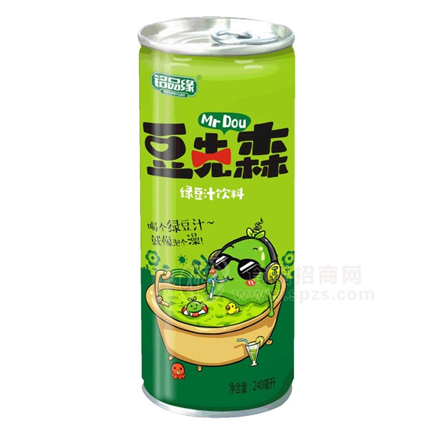 铭品缘 豆先森绿豆汁饮料 240ml