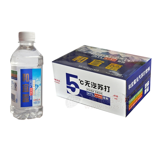 和宜露苏打水350ml