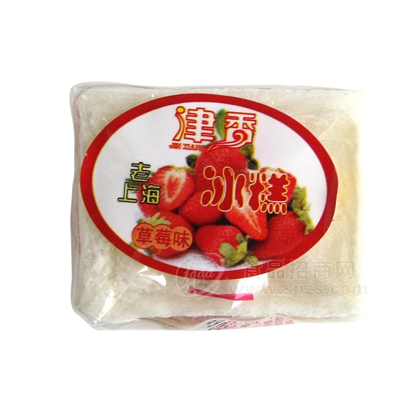 津香 老上海冰糕 草莓味 糕点