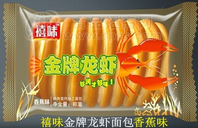 厂家直销福建龙海禧味**龙虾面包 法式面包