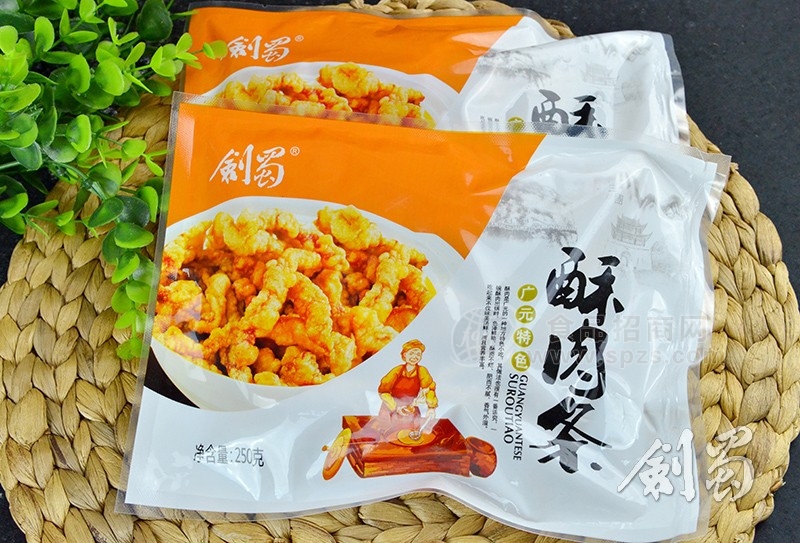 剑蜀 酥肉条 低温肉制品 250g