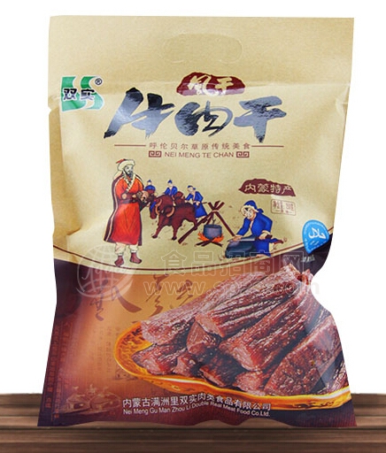 原味牛肉干500g