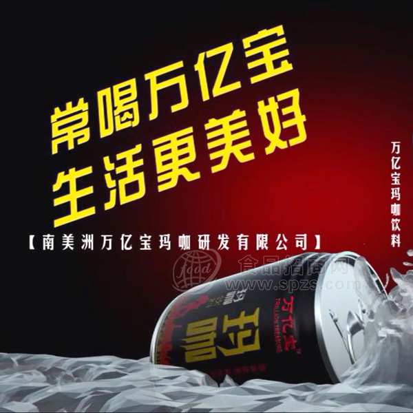 万亿宝玛咖饮料 248mlx24罐