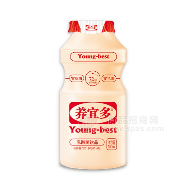 养宜多 儿童乳酸菌饮品儿童饮料100ml