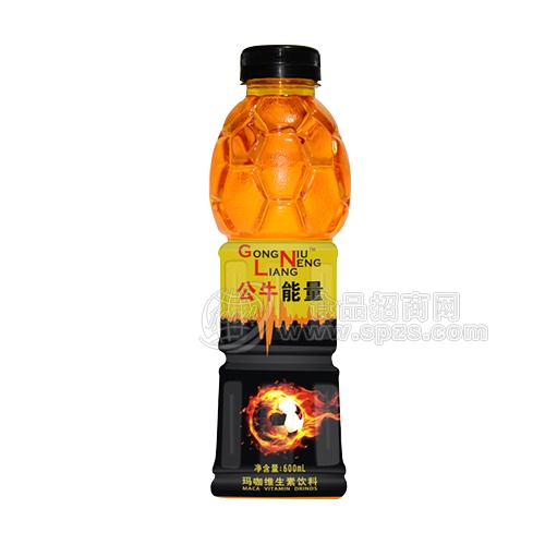 公牛能量玛咖维生素能量饮料600ml