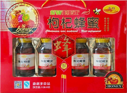 嘉特枸杞蜂蜜（265gX4瓶礼盒）