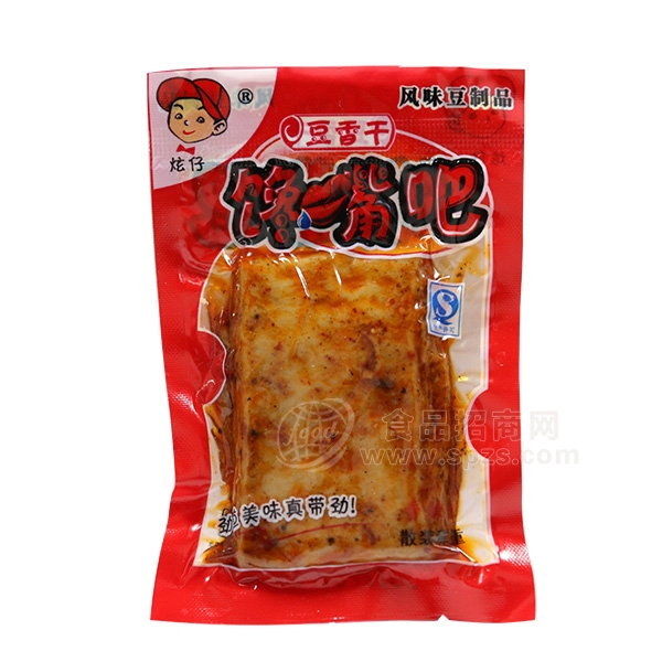 炫仔香辣味豆香干风味豆制品散称 休闲食品