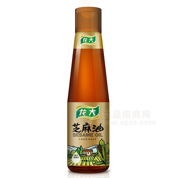 龙大香油芝麻油220ml