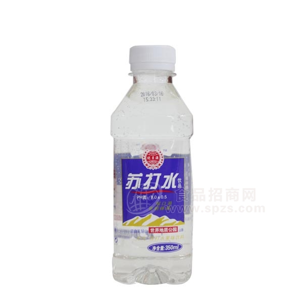 优贝源 苏打水 350ml招商
