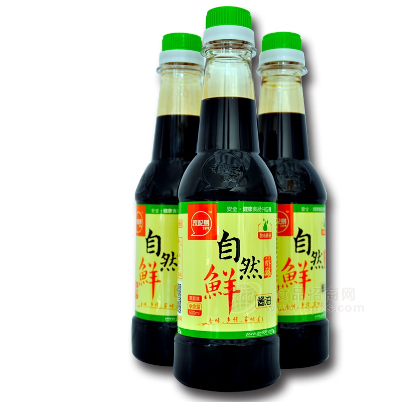 家配易醇酿酱油500ml