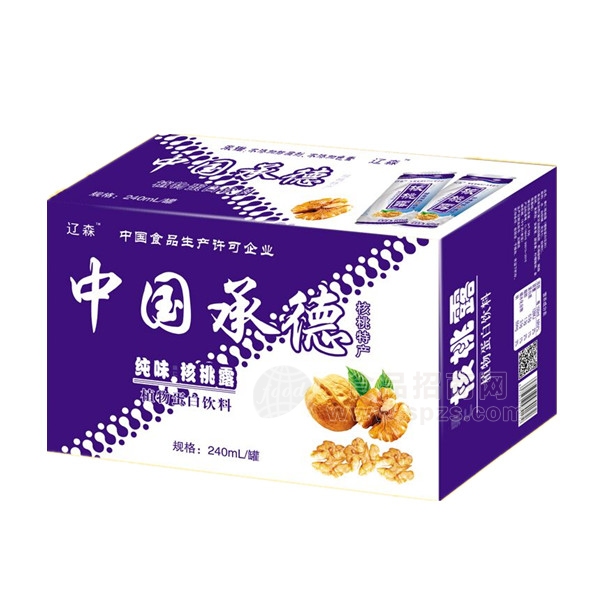 核桃露植物蛋白饮料-240ml