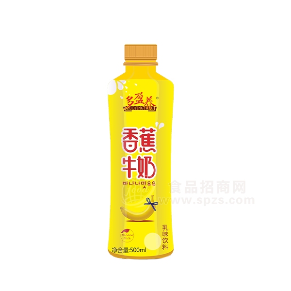 多盈养乳饮料 香蕉牛奶乳味饮料 500ml