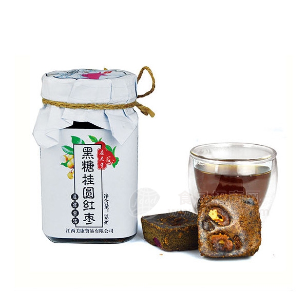 应杰堂黑糖 黑糖桂圆红枣250g