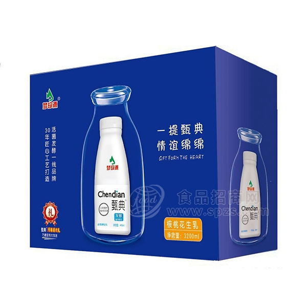 梦珍源甄典核桃花生乳饮品3.2L