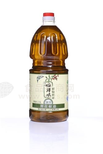 鲜榨艺嘛得欢鲜椒鲜榨汉源鲜花椒油2.5L