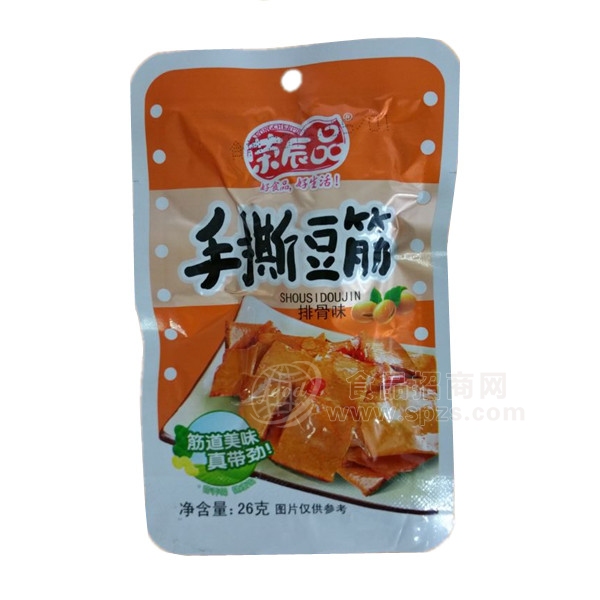 手撕豆筋 排骨味 26g