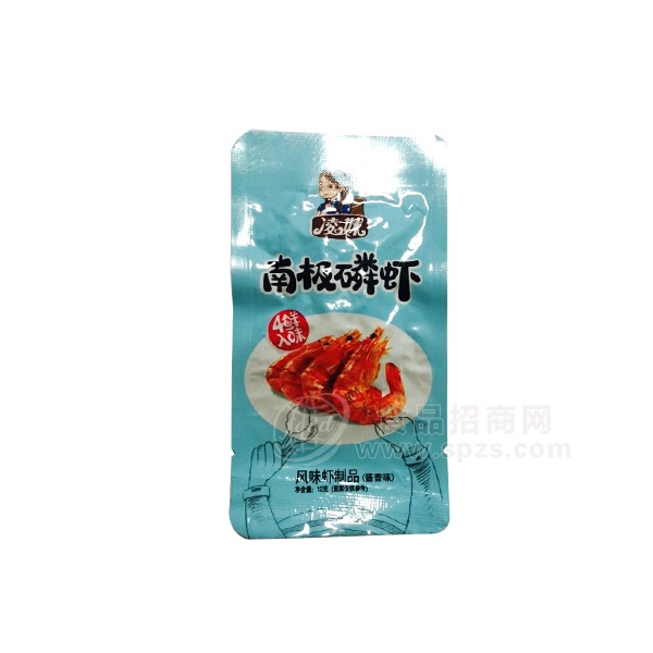 凌妹南极磷虾 休闲食品酱香味12g