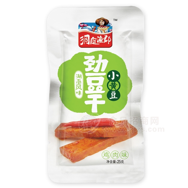 洞庭渔郡 小黄豆 劲豆干 鸡肉味 25g