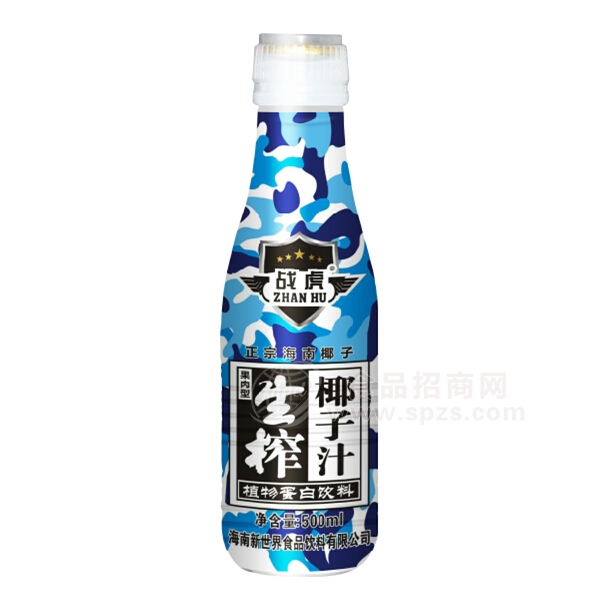 战虎 生榨椰子汁500ml