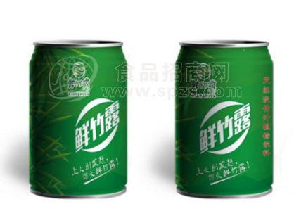 鲜竹露***竹汁植物饮料能量饮料易拉罐装310ml