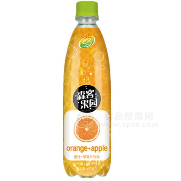 森客果园 橙汁 苹果汁 饮料480mL