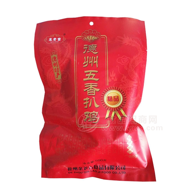 秦老吉德州五香扒鸡精品500g