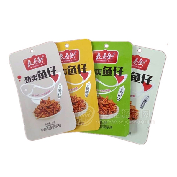 长寿街劲爽鱼仔 休闲食品 15g