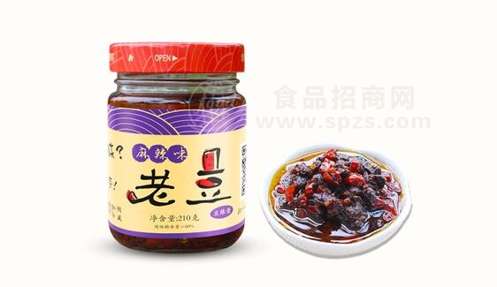 杨记老豆 麻辣味豆辣酱 210g